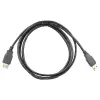 Vcom CU202-B-1.5 Siyah 1.5MT Usb 2.0 Uzatma Kablosu (KDO)