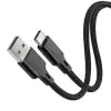 Vcom CU252 Type-C to USB 3m 15W (5V-3A) Örgülü Şarj Kablosu