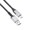 Vcom CU401M-1.8 Type-C to USB3.2 Gen2 1.8m 10Gbps 3A Şarj Kablosu (KDO)