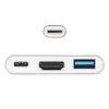 Vcom CU427M Type-C-M To Hdmi-F Usb 3.0-F Type-C-F Çevirici