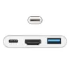 Vcom CU427M Type-C-M To Hdmi-F Usb 3.0-F Type-C-F Çevirici (KDO)