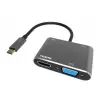 Vcom CU451 Type-C To Vga Hdmi Usb Type-C Çevirici (KDO)