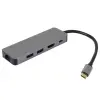 Vcom CU4592 Type-C To HDMI (4K@30Hz)+2-USB A 3.0 (5Gb)+Gigabit LAN+PD 3.0 100W Çoklayıcı (KDO)