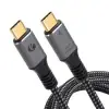 Vcom CU521M-2.0 Type-C USB4 20Gbps Data 240W 2m Şarj Kablosu (KDO)