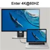 Vcom CU521M-2.0 Type-C USB4 20Gbps Data 240W 2m Şarj Kablosu (KDO)