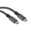 Vcom CU540M-1.2 Type-C to Type-C 1,2m 40Gbps USB4 5A Şarj Kablosu (KDO)