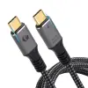 Vcom CU541M-1.2 Type-C USB4 40Gbps Data 240W 1.2m Şarj Kablosu (KDO)