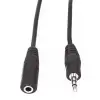Vcom CV202-5.0 5.0Mt 3.5mm Stereo Uzatma Ses Kablosu
