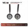 Vcom CV602-B 5mt Analog Siyah Tv Uzatma (KDO)