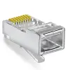 Vcom NM026 100lü Metal RJ45 8P8C Cat6-UTP-RJ45-3u Konnektör (KDO)