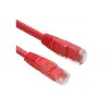 Vcom NP611B-R-2.0 Cat6 2.0MT Kırmızı Utp Patch Kablo (KDO)