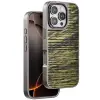 Venco  İphone 16 Pro Wave Kapak - Koyu Kahve