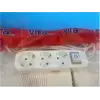 Vira 3lü 2mt Anahtarlı Topraklı Priz
