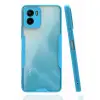 Vivo Y15s Kılıf Platin Silikon - Mavi