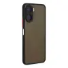 Vivo Y16 Kılıf Montreal Silikon Kapak - Siyah