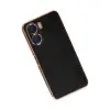 Vivo Y16 Kılıf Volet Silikon - Siyah