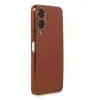 Vivo Y17s Kılıf Volet Silikon - Kırmızı