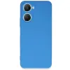 Vivo Y18 Kılıf First Silikon - Mavi
