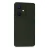 Vivo Y27 Kılıf Nano İçi Kadife Silikon - Koyu Yeşil