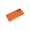 Vivo Y27 Kılıf Nano İçi Kadife Silikon - Turuncu