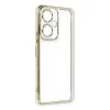Vivo Y27 Kılıf Razer Lensli Silikon - Gold