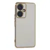 Vivo Y27 Kılıf Volet Silikon - Beyaz