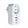 Vothoon 2.4a Çıkışlı 2xusb 1xtype-c Tekli Priz Ftr-17