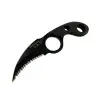 W Hrt2 Tırtıklı Karambit 17 Cm - Özel Kılıflı