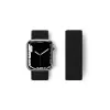Watch 38mm Hasırlı Cırtcırtlı Kordon - Siyah