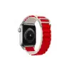 Watch 38mm Mountain Kordon - Beyaz-kırmızı