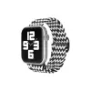 Watch 42mm  Kordon - Zigzag Siyah-beyaz