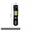 Wison Ws-2828 1000 Lümen Mıknatıslı Usb Şarjlı El Feneri
