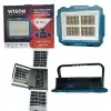 Wıson Ws-5585 Çok Fonksiyonlu 3 Solar Panelli 400w Spot Aydınlatma