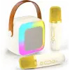 WowKids SY13 İki Mikrofonlu Gold Karaoke Speaker
