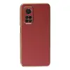 Xiaomi Mi 10t Kılıf Volet Silikon - Kırmızı