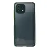 Xiaomi Mi 11 Lite Kılıf Miami Şeffaf Silikon - Koyu Yeşil