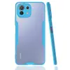 Xiaomi Mi 11 Lite Kılıf Platin Silikon - Mavi