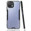 Xiaomi Mi 11 Lite Kılıf Platin Silikon - Siyah