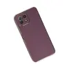 Xiaomi Mi 11 Lite Kılıf Volet Silikon - Mor