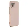 Xiaomi Mi 11 Lite Kılıf Volet Silikon - Pembe