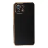 Xiaomi Mi 11 Lite Kılıf Volet Silikon - Siyah