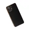 Xiaomi Mi 11 Lite Kılıf Volet Silikon - Siyah