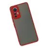 Xiaomi Mi 12 Lite Kılıf Montreal Silikon Kapak - Kırmızı