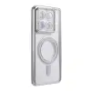 Xiaomi Mi 14t Pro Joke Simli Magneticsafe Kılıf - Gümüş