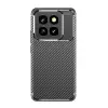 Xiaomi Mi 14t Pro Kılıf Auto Focus Karbon Kapak - Siyah