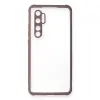 Xiaomi Mi Note 10 Lite Kılıf Miami Şeffaf Silikon - Açık Mor