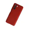 Xiaomi Poco F3 Kılıf First Silikon - Kırmızı