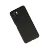 Xiaomi Poco F3 Kılıf First Silikon - Siyah