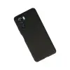 Xiaomi Poco F3 Kılıf First Silikon - Siyah