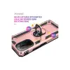 Xiaomi Poco F3 Kılıf Sofya Yüzüklü Silikon Kapak - Rose